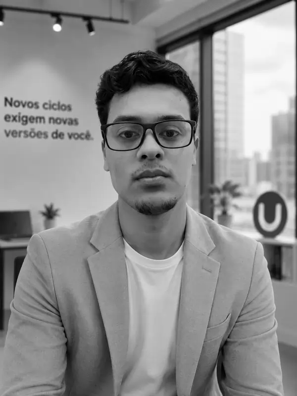 Retrato profissional de Pietro Campos, fundador da NEXA.